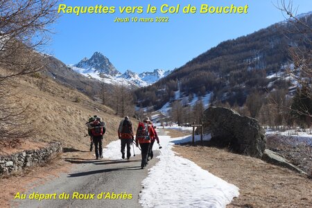 Raquettes vers le Col de Bouchet, Raquettes vers le col de Bouchet 001