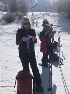 Raquettes aux Orres Denise, IMG_6131