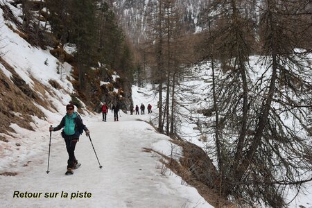 Raquettes au lac de Ste Marguerite, Raquettes au lac de Ste Marguerite 014