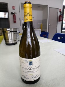 2022_03_20 Dégustation colporteur, 3 eme vin_Corton Charlemagne 2000 a