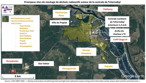 Ukraine, Tchernobyl_carte