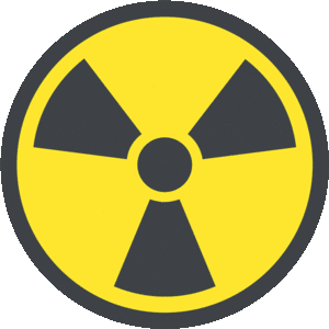 Ukraine, radiation-icon