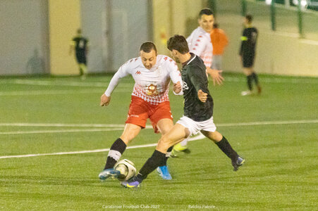Foot à 7 21 mars2022 (Carabiniers-CMB) Victoire 11 à 1, Foot à 7 21mars22  Carabiniers-CMB   35 sur 89 