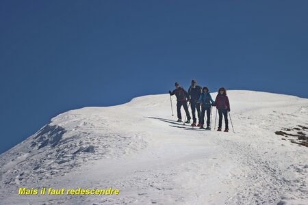Raquettes au Col de Longet et Pic Traversier, Raquettes au Col de Longet 026