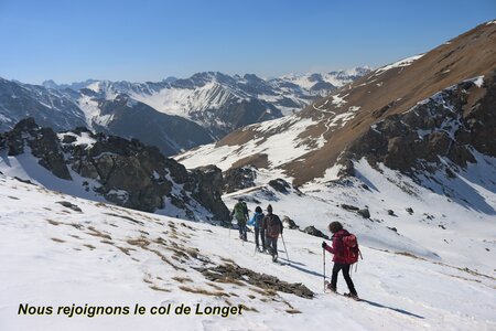 Raquettes au Col de Longet et Pic Traversier, Raquettes au Col de Longet 028
