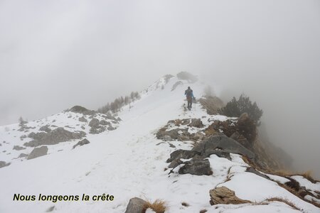 Raquettes à Réallon, Raquettes au belvédère de Réallon 017
