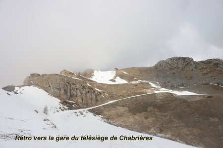 Raquettes à Réallon, Raquettes au belvédère de Réallon 025