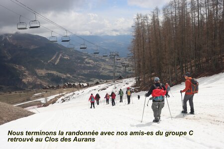 Raquettes à Réallon, Raquettes au belvédère de Réallon 027