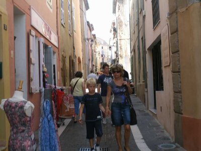 France, Roquebrune sur Argens - Rue du village