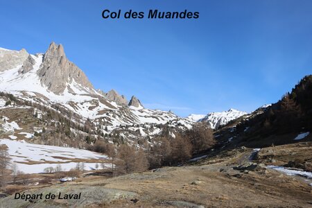 Raquettes au Col des Muandes, Col des Muandes 001