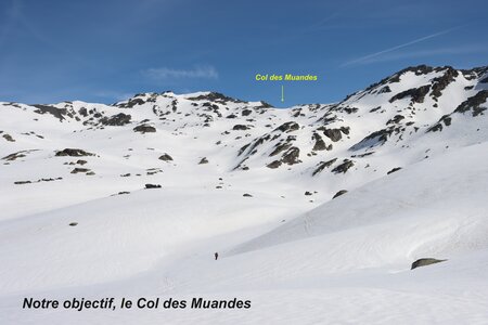 Raquettes au Col des Muandes, Col des Muandes 017