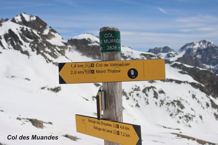 Raquettes au Col des Muandes, Col des Muandes 024