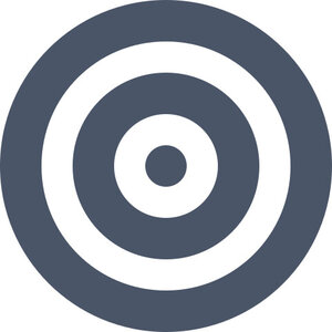 Partage, bullseye-solid_Grey