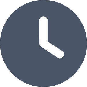 Partage, clock-solid_Grey