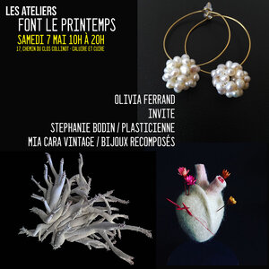Ateliers, Olivia Ferrand pour affichage carte