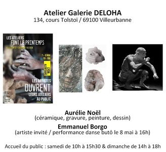 Ateliers, Atelier Galerie Deloha Les ateliers font le printemps 2022