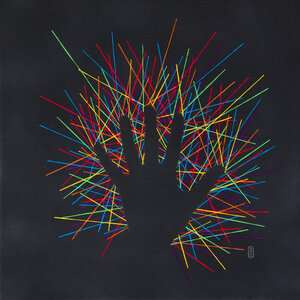 Gloria, l’invisible 40 X40 CM