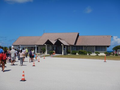 Kauehi, Aérogare  1 