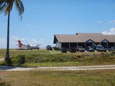 Kauehi, Aérogare  8 