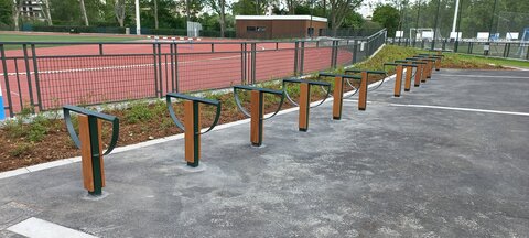Stationnements vélos, Stade rugby 12 arceaux