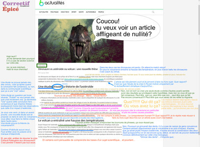 Zèbres, asteroide n’importe quoi