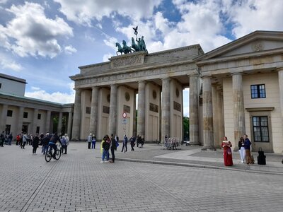 Berlin 2022, La Porte de Brandebourg