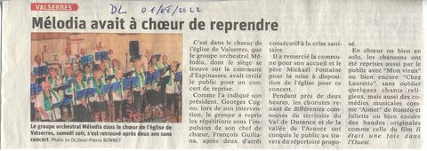2022 07 30 Concert Mélodia, 2022_07_30 Concert Melodia Valserres Article DL