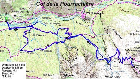 Col de la Pourrachière, Col de la Pourrachière 024