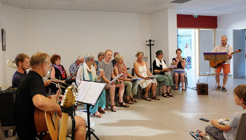 LANDEVENNEC Juillet 2022 --->Les Veillées-chansons en Bretagne Finistère : Album de Claude, 0020DSCF1706