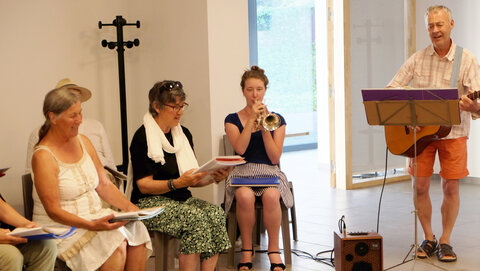 LANDEVENNEC Juillet 2022 --->Les Veillées-chansons en Bretagne Finistère : Album de Claude, 0020DSCF1709