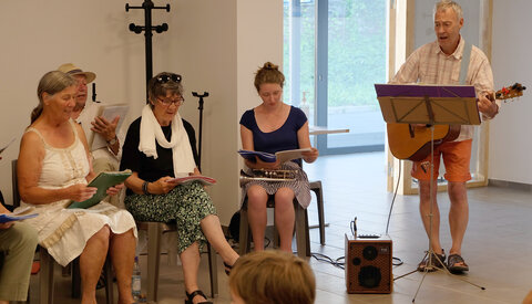 LANDEVENNEC Juillet 2022 --->Les Veillées-chansons en Bretagne Finistère : Album de Claude, 0020DSCF1710