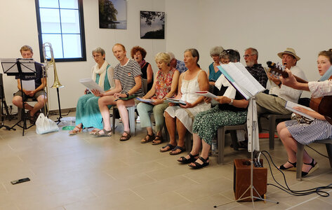 LANDEVENNEC Juillet 2022 --->Les Veillées-chansons en Bretagne Finistère : Album de Claude, 0020DSCF1714