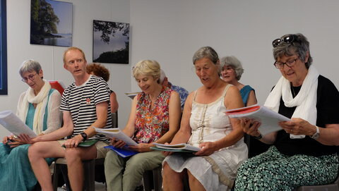 LANDEVENNEC Juillet 2022 --->Les Veillées-chansons en Bretagne Finistère : Album de Claude, 0020DSCF1717