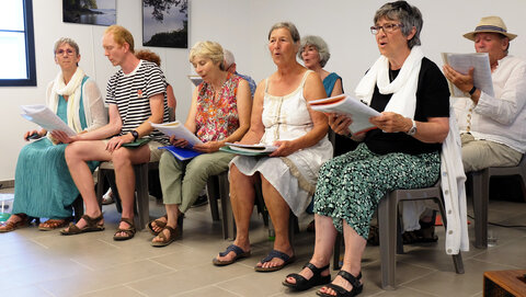 LANDEVENNEC Juillet 2022 --->Les Veillées-chansons en Bretagne Finistère : Album de Claude, 0020DSCF1721