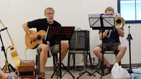 LANDEVENNEC Juillet 2022 --->Les Veillées-chansons en Bretagne Finistère : Album de Claude, 0020DSCF1725