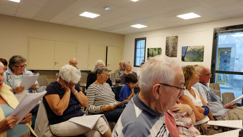 LANDEVENNEC Juillet 2022 --->Les Veillées-chansons en Bretagne Finistère : Album de Claude, 0020DSCF1748