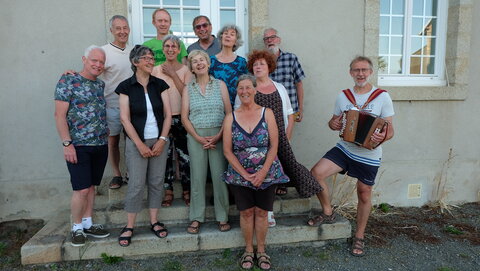 LANDEVENNEC Juillet 2022 --->Les Veillées-chansons en Bretagne Finistère : Album de Claude, 0040DSCF1761