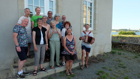 LANDEVENNEC Juillet 2022 --->Les Veillées-chansons en Bretagne Finistère : Album de Claude, 0040DSCF1762