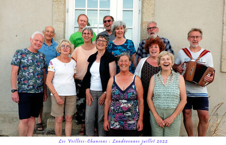 LANDEVENNEC Juillet 2022 --->Les Veillées-chansons en Bretagne Finistère : Album de Claude, 0040DSCF1765-Rec