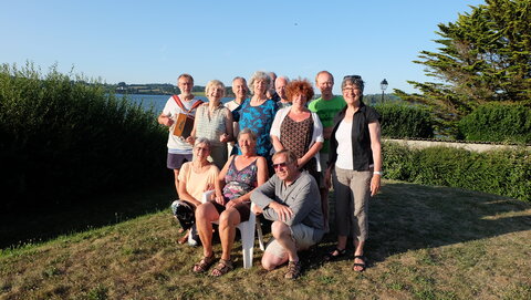 LANDEVENNEC Juillet 2022 --->Les Veillées-chansons en Bretagne Finistère : Album de Claude, 0040DSCF1768