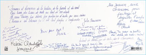 LANDEVENNEC Juillet 2022 --->Les Veillées-chansons en Bretagne Finistère : Album de Claude, 0050Carte-verso