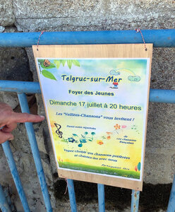 LANDEVENNEC Juillet 2022 --->Les Veillées-chansons en Bretagne Finistère : Album de Claude, 0050signal-2022-07-11_002