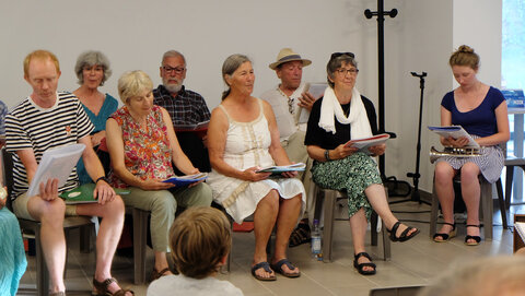 LANDEVENNEC Juillet 2022 --->Les Veillées-chansons en Bretagne Finistère : Album de Claude, 0020DSCF1711