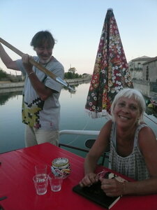 07/2022 - De Sète à Avignon, 04. Apéro avec Agnés et Pauline