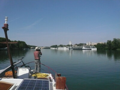 07/2022 - De Sète à Avignon, 39.Arrivée à Avignon
