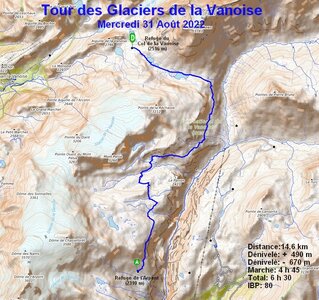 Tour des Glaciers de la Vanoise (2ème jour), Tour des Glaciers de la Vanoise 2ème jour  059
