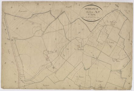 Plan Napoleon Semblancay, SECTION A LE ROUSSAY
