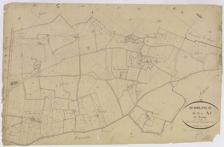 Plan Napoleon Semblancay, SECTION A2 LE ROUSSAY