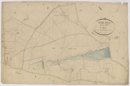 Plan Napoleon Semblancay, Section E2 de Bresme