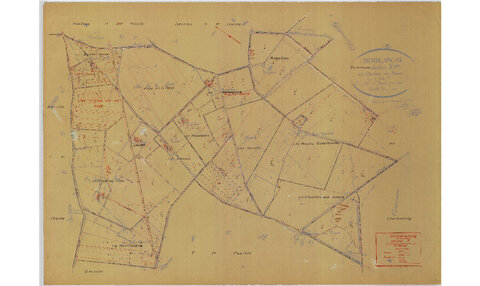 Plan Napoleon Semblancay, plan rénovés semblancay 1937 2